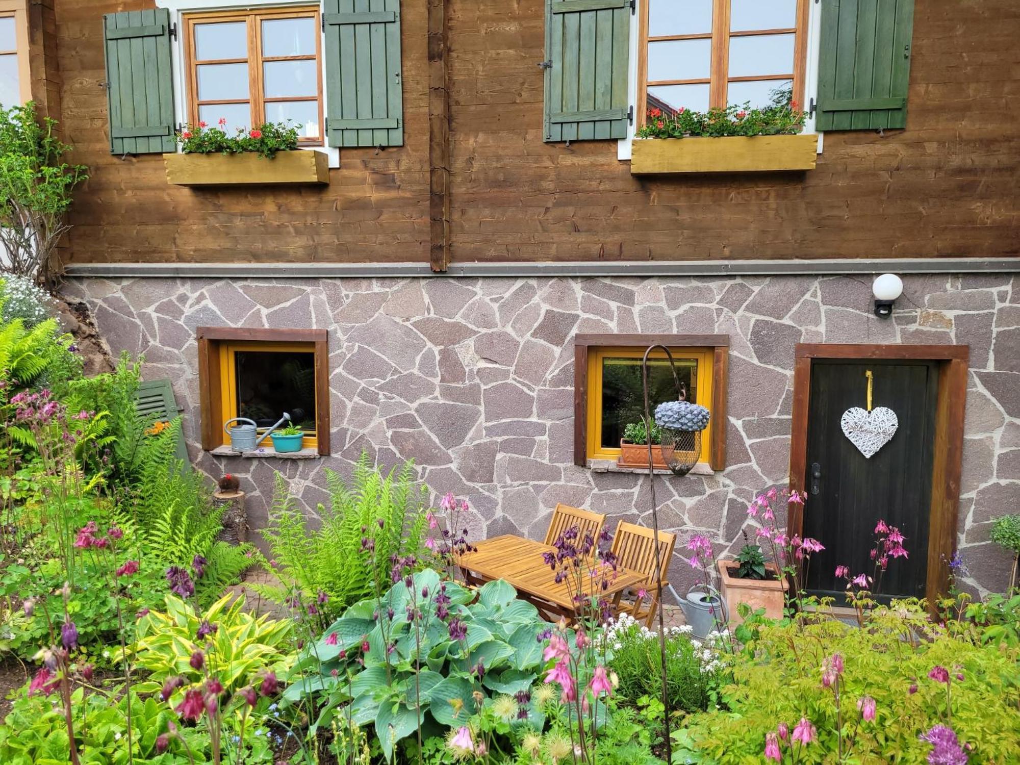 Blick In Den Garten Holzschlag Экстерьер фото